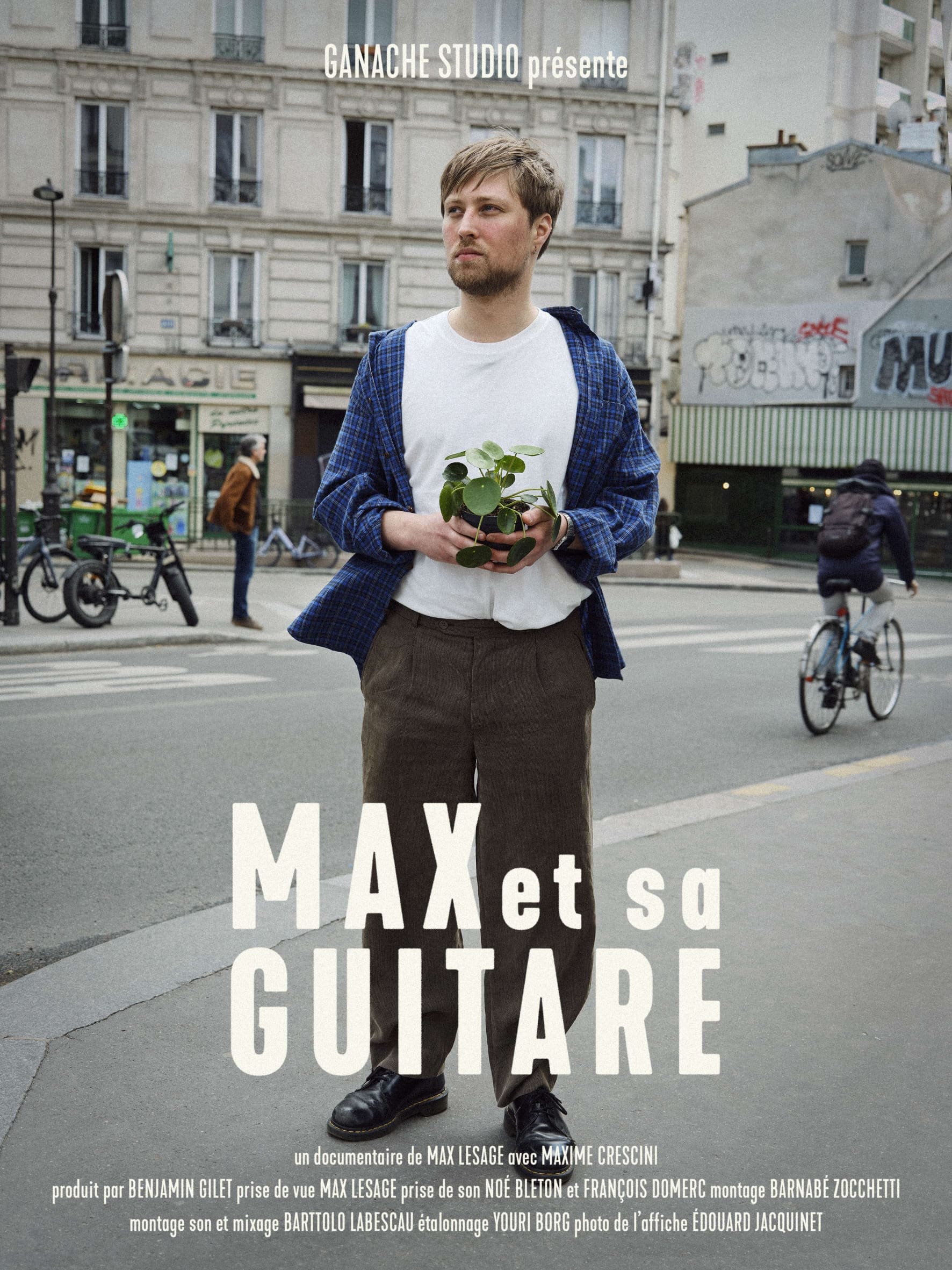 Affiche Max et sa guitare